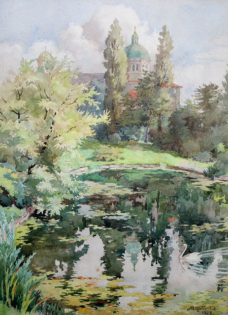 Appraisal: HAROLD E MANSFIELD Exh - 'View in Waterlow Park Highgate'