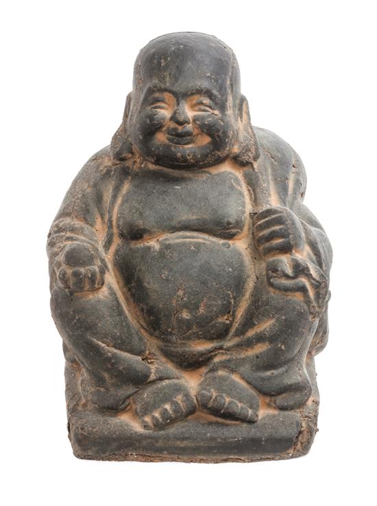 Appraisal: Sale Lot A Chinese Ceramic Figure depicting a seated buddha