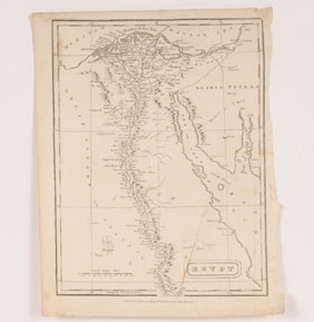 Appraisal: Seven vintage maps by geographers Thomas Kelly of Egypt China