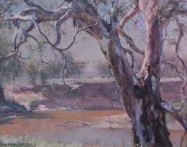 Appraisal: Kasey Sealy born Lachlan River Forbes oil on board signed