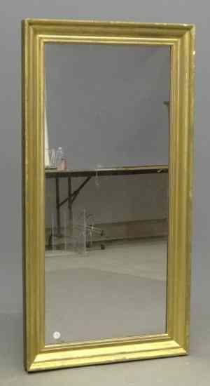 Appraisal: th c gilt mirror '' x ''