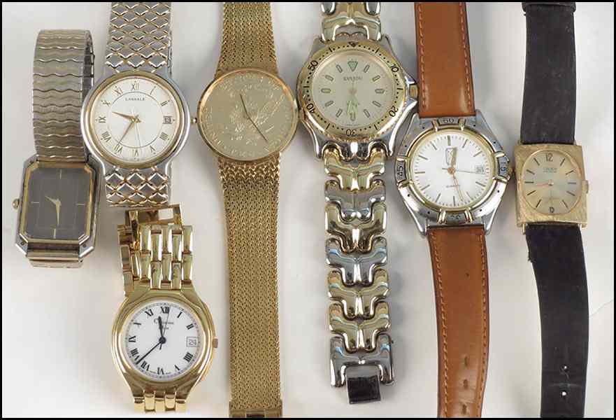 Appraisal: GROUP OF WATCHES Including Gruen Christian Dior Paul Sebastian Xanadu