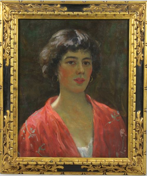 Appraisal: Scott Clifton Carbee American - beautiful portrait of young woman