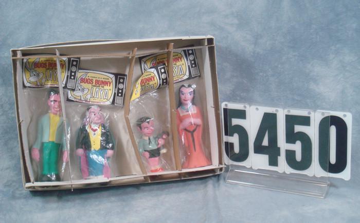 Appraisal: The Munsters toy lot squeaky rubber toys to inches tall