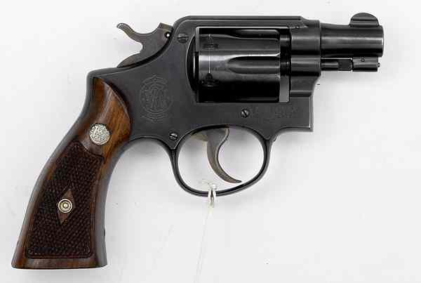 Appraisal: Smith Wesson Model M P Double-Action Revolver spl cal ''