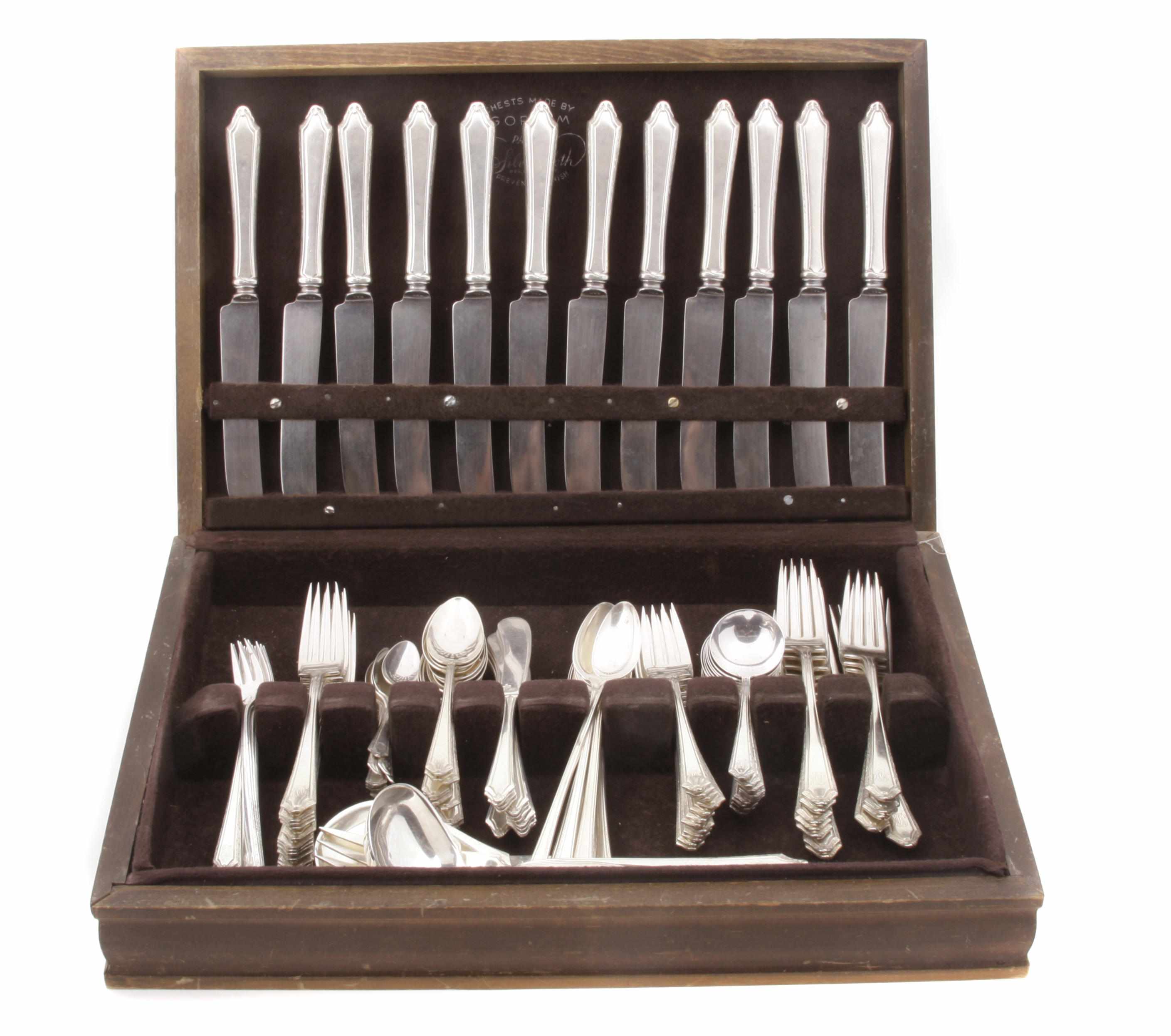 Appraisal: An American sterling silver flatware service for twelve Towle Silversmiths