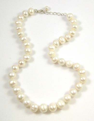 Appraisal: PRINCESS LENGTH PEARL NECKLACE inches in length and strung with