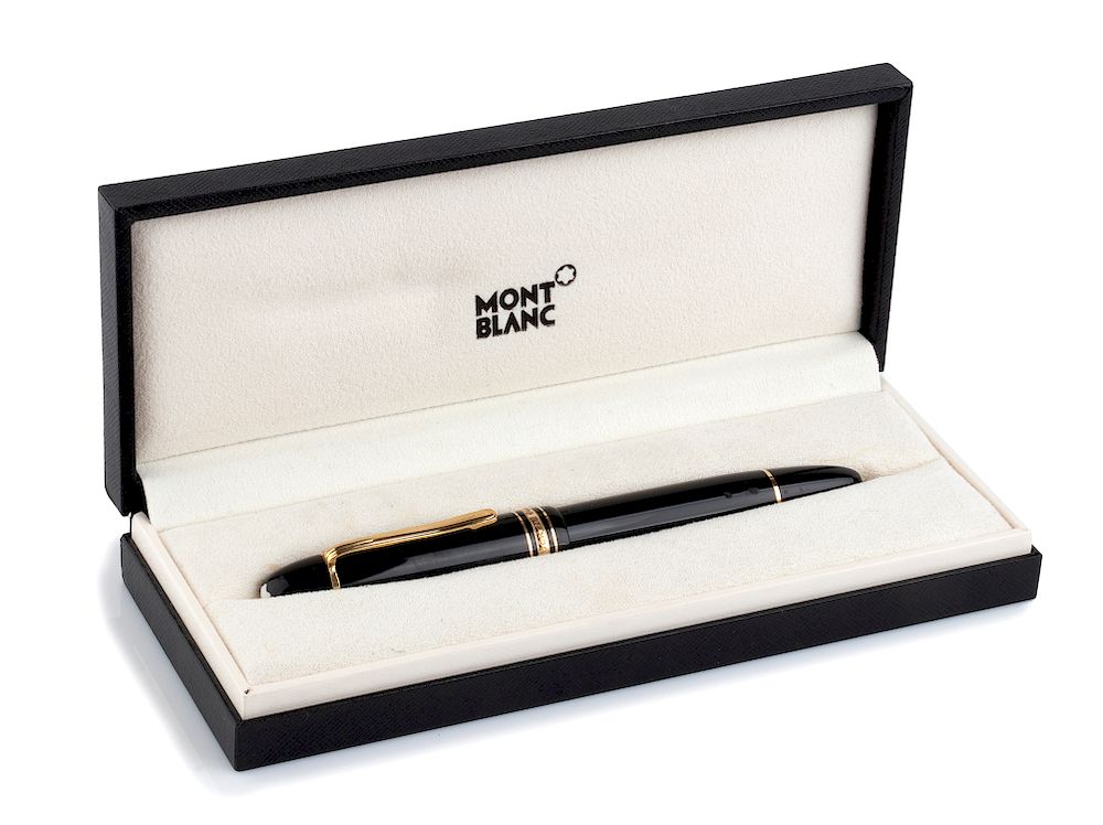 Appraisal: Vintage Montblanc Meisterstuck Fountain pen K NIB Vintage Montblanc Meisterstuck