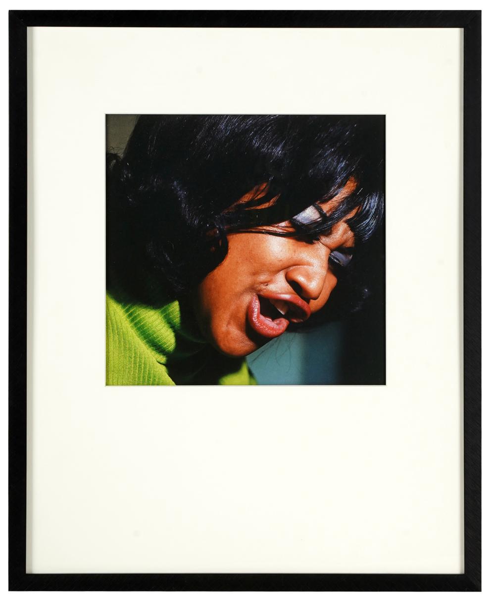 Appraisal: LEE FRIEDLANDER B ARETHA Isis print signed in pencil over