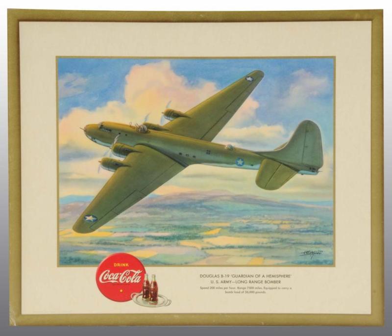 Appraisal: Coca-Cola Set of WWII Airplane Cards Description Circa Includes complete