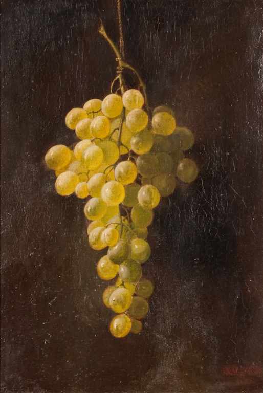 Appraisal: Andrew John Henry Way American Baltimore - Hanging Grapes oil