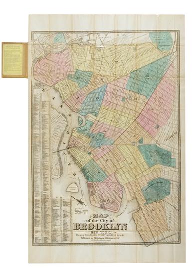 Appraisal: DRIPPS Matthew Map of the City of Brooklyn New York