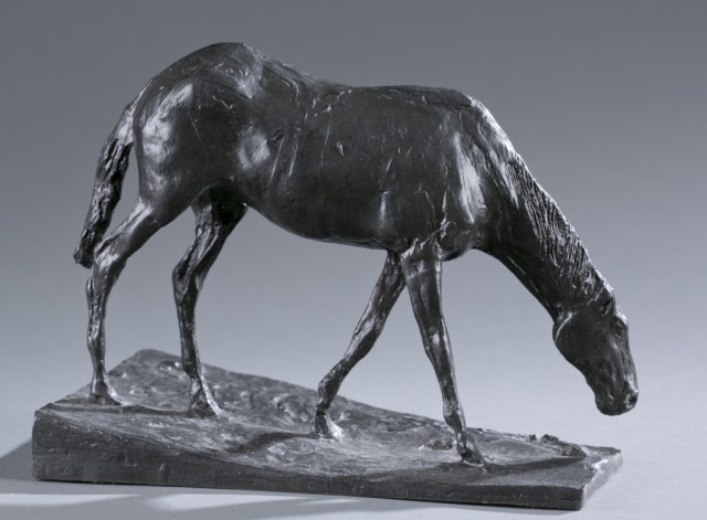 Appraisal: Sculpture of a Horse Composite Marked c MMA on base