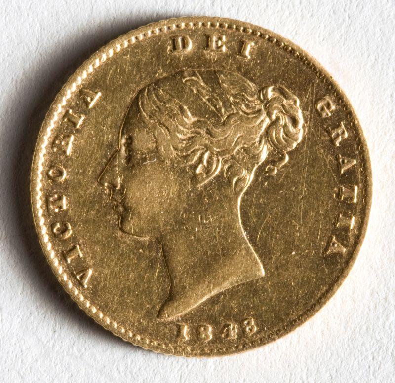 Appraisal: Great Britain Gold Sovereign young head of Queen Victoria good