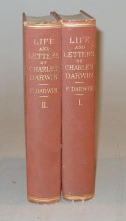 Appraisal: vols Darwin Francis editor Darwin Charles The Life and Letters