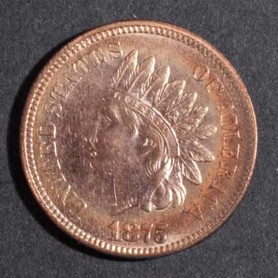 Appraisal: United States Indian head type bronze cent MS- Estimate -