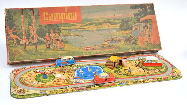 Appraisal: TECHNOFIX HOLIDAY CAMPING TRACK BOXED WITH TWO CARS TRACK AND