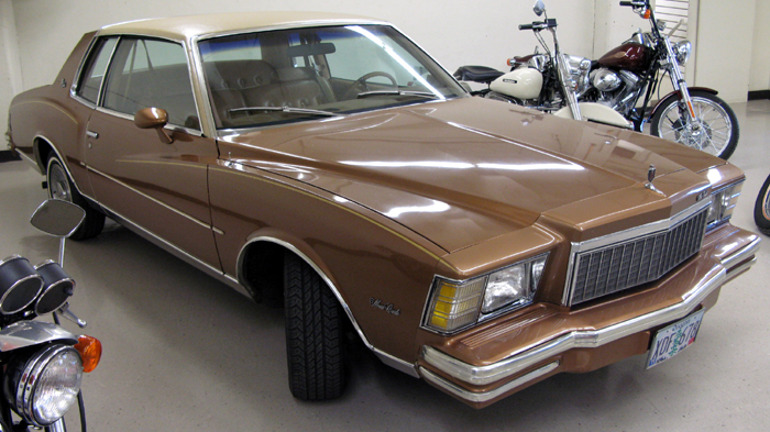 Appraisal: CHEVROLET MONTE CARLO LANDAU TWO DOOR COUPE cid V- engine