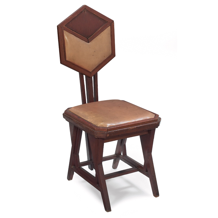 Appraisal: Frank Lloyd Wright chair from the Imperial Hotel Tokyo c