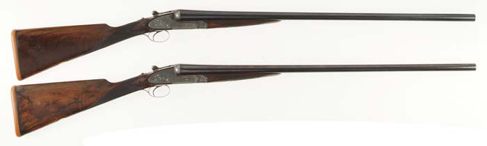 Appraisal: MATCHED PAIR OF HOLLAND HOLLAND ROYAL EJECTOR DBL BBL SHOTGUNS