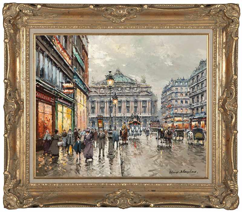 Appraisal: 'Paris L'Opera'' '' H x '' W