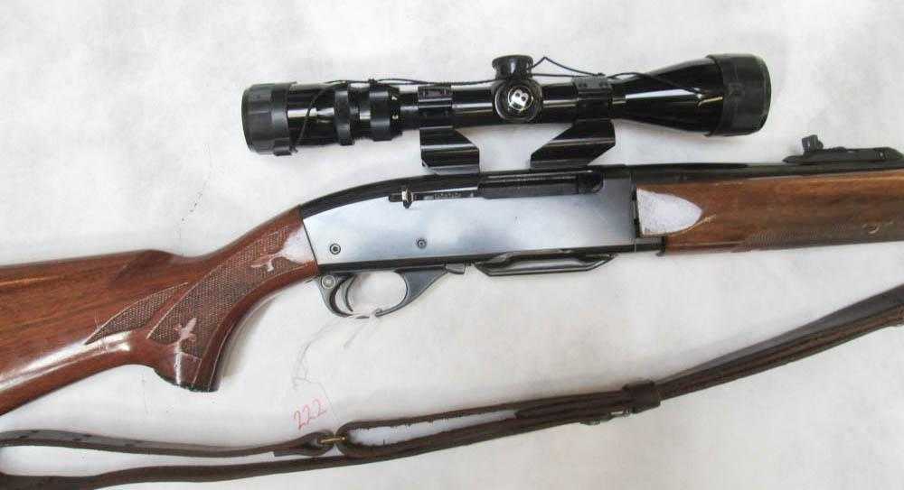 Appraisal: REMINGTON MODEL WOODSMASTER SEMI AUTOMATIC RIFLE - caliber barrel blued