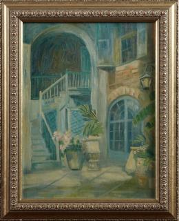 Appraisal: Marie Tebo Williamson New Orleans French Quart Marie Tebo Williamson