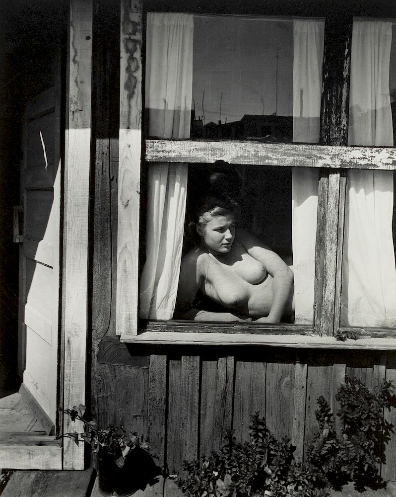 Appraisal: Wynn Bullock Wynn Bullock American - Nude in Window Circa