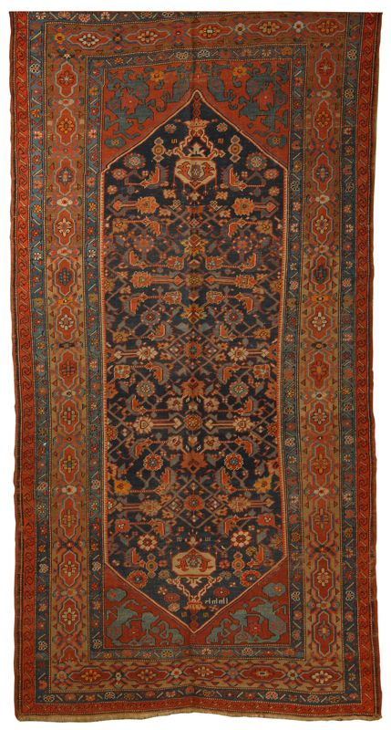 Appraisal: ORIENTAL RUG KURDISH ' ' x ' Dark blue field