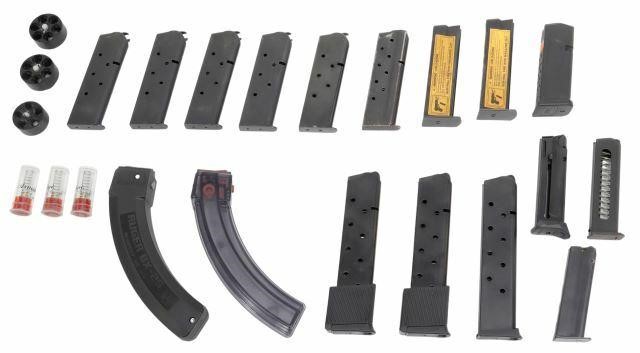 Appraisal: lot of Pistol magazines and more Glock round mm Walther