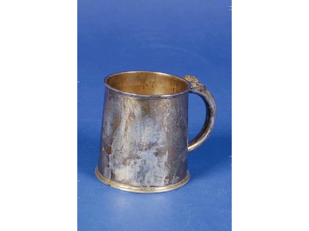 Appraisal: CHARLES BOYTON A MUG of circular tapering form with a