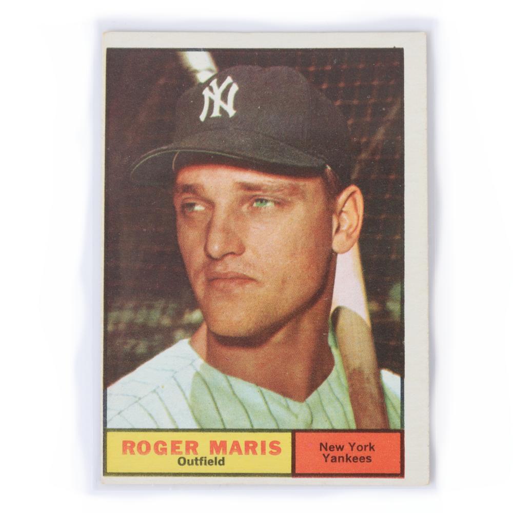 Appraisal: TOPPS ROGER MARIS EX Topps Roger Maris EX Topps Roger