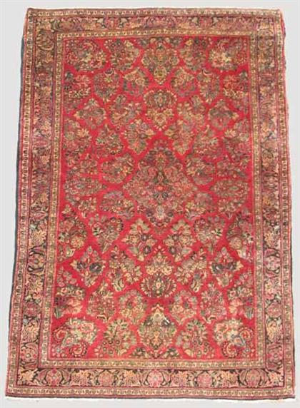 Appraisal: Sarouk rug west persia circa ft in x ft in