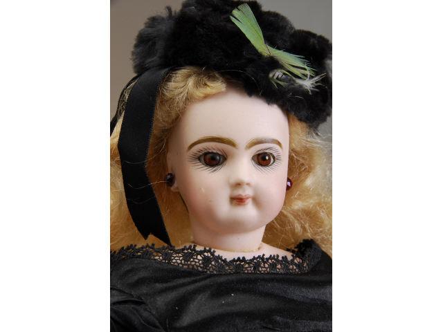 Appraisal: Jumeau Fashion Lady France ca bisque socket head on bisque