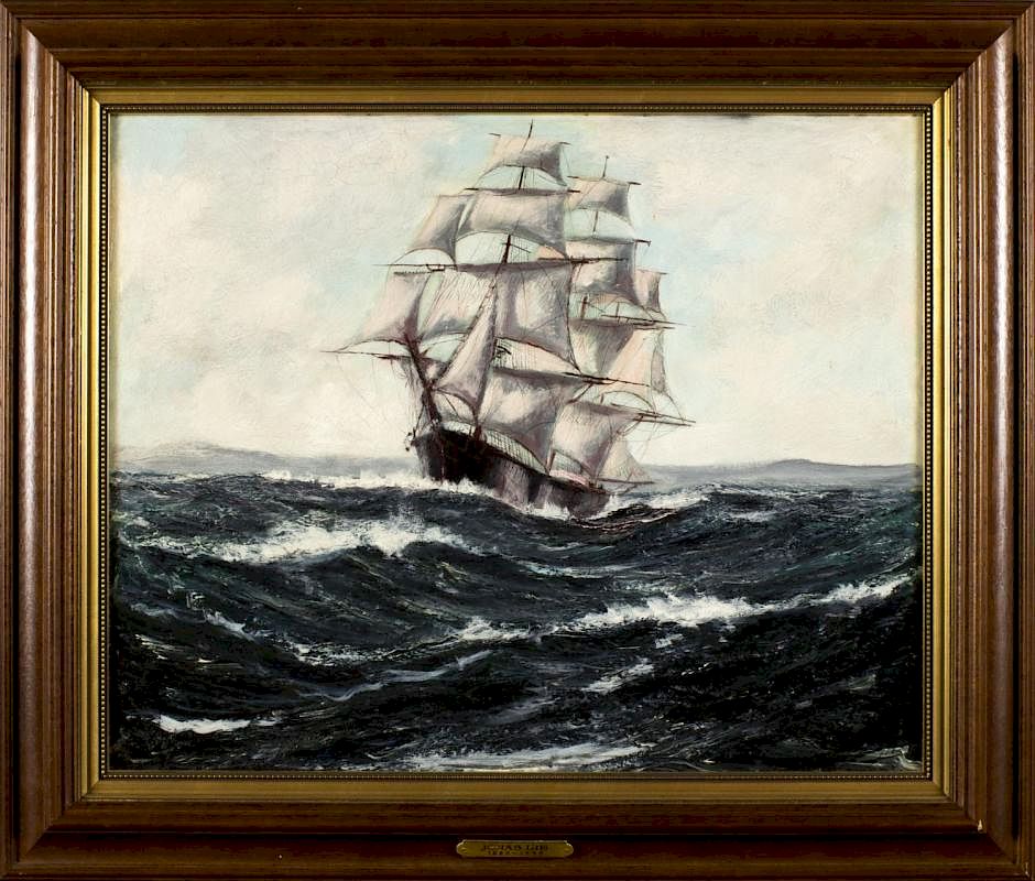 Appraisal: Robert Edmund Lee Norway US - oil on board ARTIST