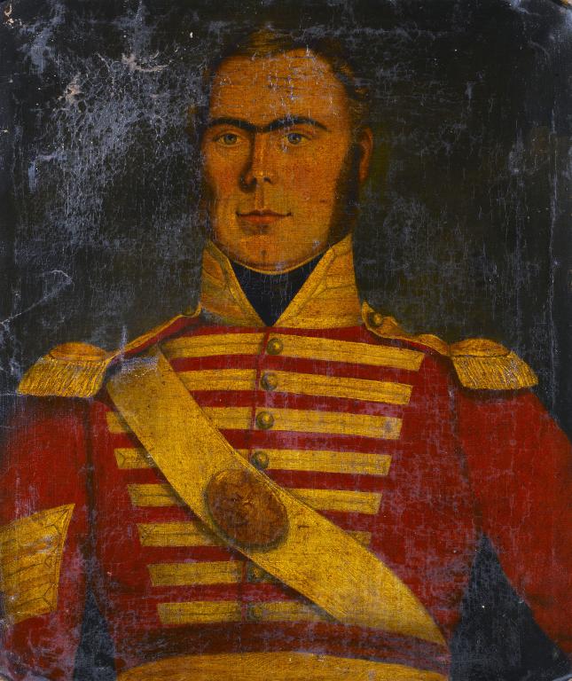 Appraisal: ENGLISH SCHOOL BEFORE PORTRAIT OF A SERGEANT OF THE EAST