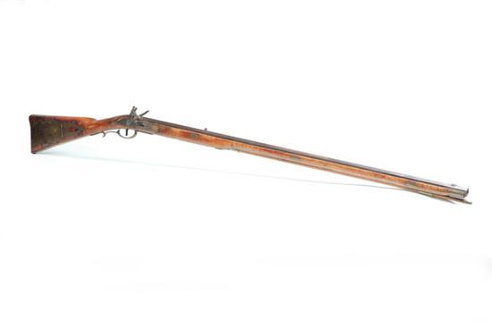 Appraisal: FLINTLOCK FULLSTOCK RIFLE American th century A combination of old