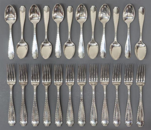 Appraisal: lot of American sterling silver flatware Tiffany Company in the