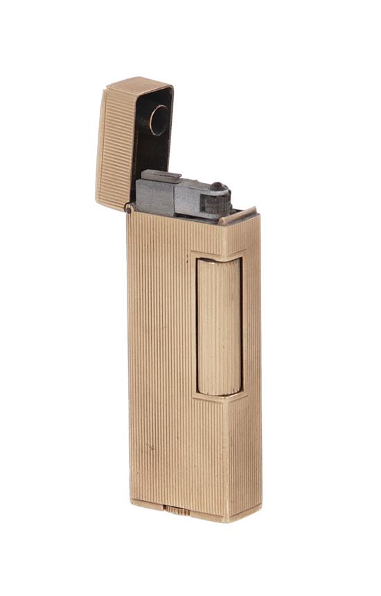 Appraisal: Vintage Dunhill gold lighter marked DUNHILL K H W D