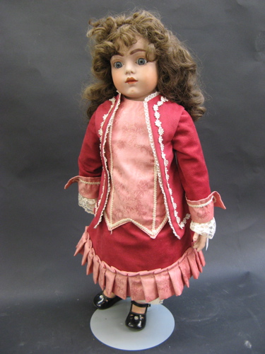 Appraisal: HAZEL LACEY Oregon's Doll Maker ALL BISQUE DOLL in fashioned