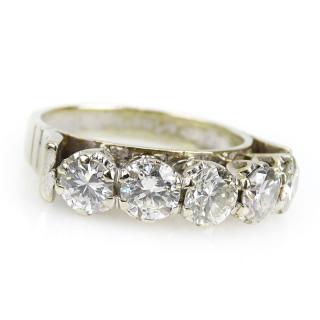 Appraisal: Vintage Approx Carat TW Round Brilliant Cut Diamond and Karat