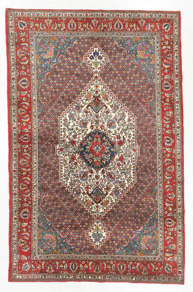 Appraisal: Semi-Antique Joshagan Rug Persia ' '' x ' '' Semi-Antique