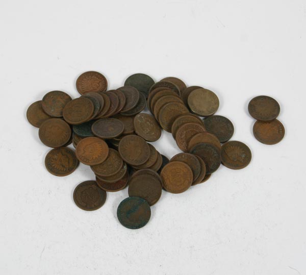 Appraisal: Indian Head Cents Mixed Dates