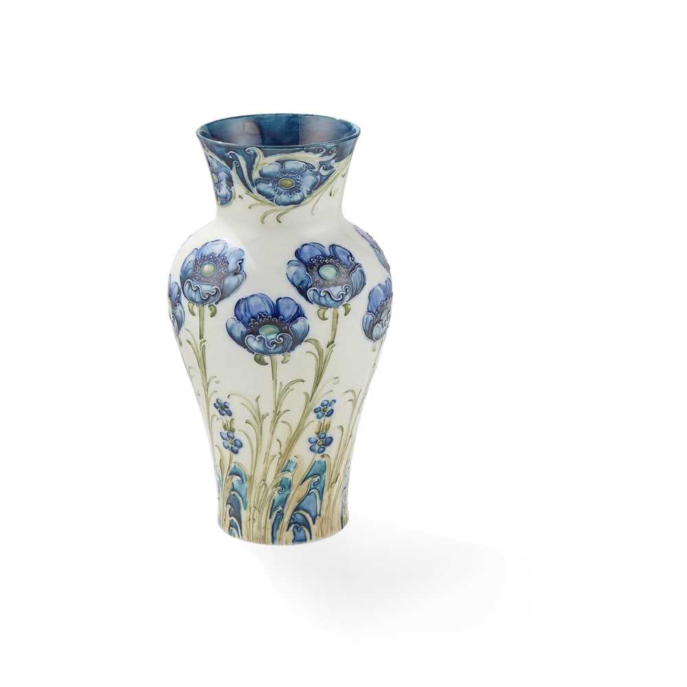 Appraisal: WILLIAM MOORCROFT - FOR JAMES MACINTYRE CO FLORIAN WARE BLUE