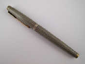 Appraisal: A sterling silver Parker fountain pen marked Sterling Silver Made