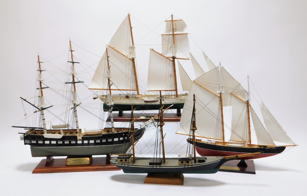 Appraisal: PC PIEL CRAFTSMEN DOWN EAST SHIP MODELS Massachusetts Maine th