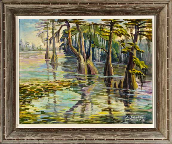 Appraisal: Amos Lee Armstrong American Louisiana - Bayou DeSiard Monroe Louisiana