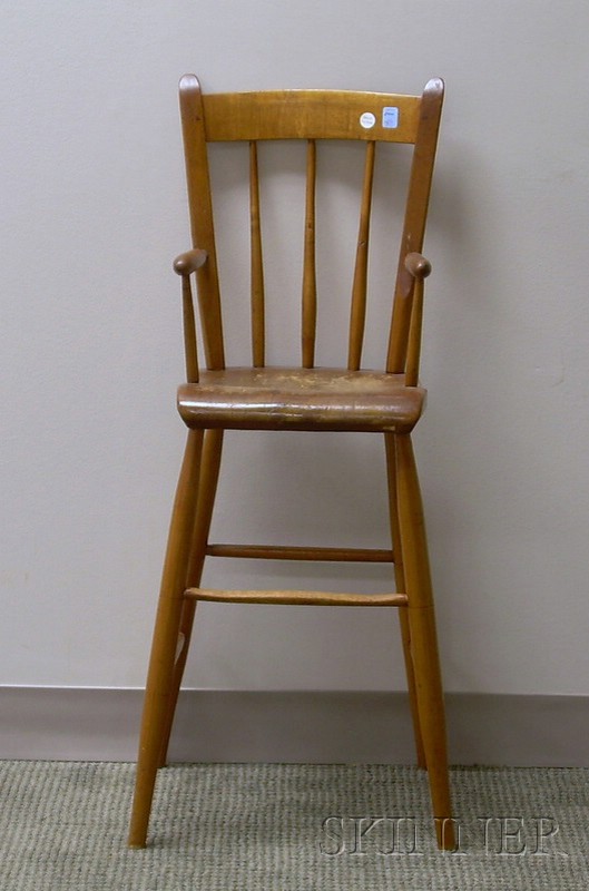 Appraisal: Windsor Thumb-back Child's High Chair