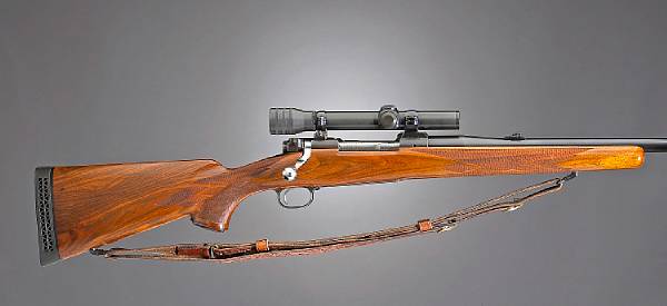 Appraisal: A H amp H Winchester Model bolt action rifle Serial