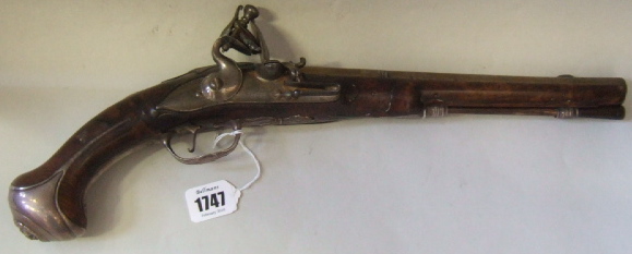 Appraisal: A French flintlock pistol by Le Maire th century cm